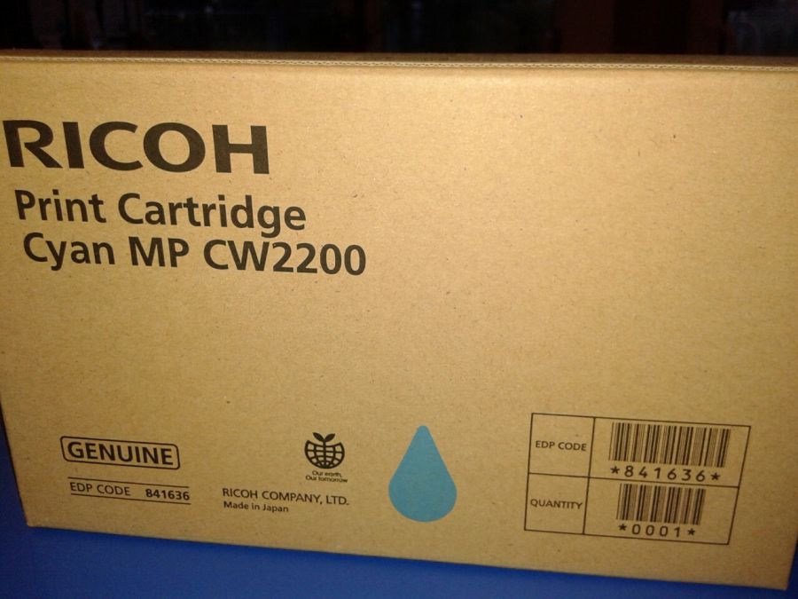 Ricoh Toner Cyan 180 Gram toneris