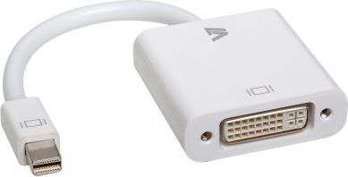 Adapter AV V7 DisplayPort Mini - DVI-I bialy (CBL-MD1WHT-5E)