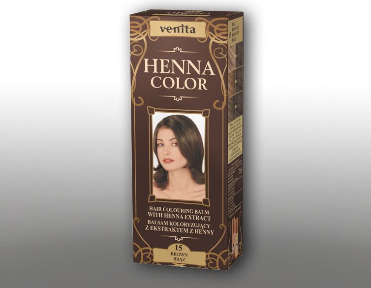 Venita Ziolowe Balsamy Henna Color 15 Braz 75ml