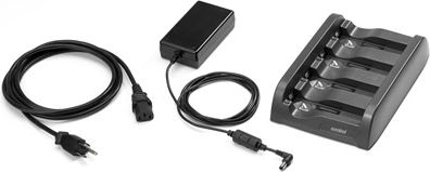Zebra Four-bank battery charger  for WT40XX series 5711045502903 svītru koda lasītājs
