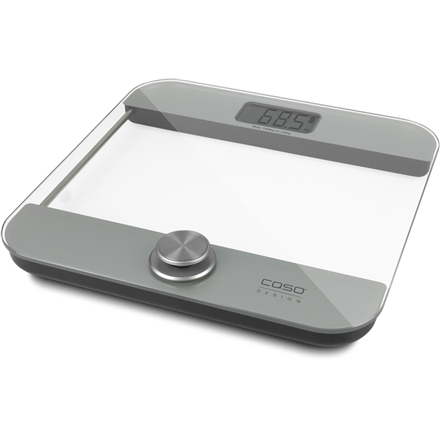 Caso Body Energy Ecostyle personal scale 3416 Maximum weight (capacity) 180 kg, Accuracy 100 g, White/Grey, Without batteries 4038437034165 Svari