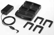 4-Slot Cradle Kit Innenraum Schwarz (KIT-SAC9000-4001ES) svītru koda lasītājs