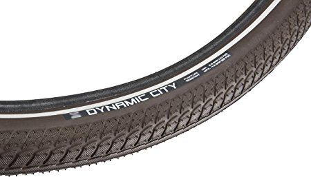 Vredestein Opona trekking DYNAMIC CITY 26x1.75 (47-559) drut wkladka antyprzebiciowa refleks brazowa (VRD-26630) VRD-26630 (8714692263156)