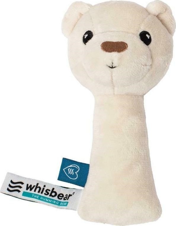 Whisbear Whisbear - Rattle Bear (white) 5907784645074 (5907784645074)