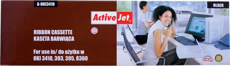 Ribbon ActiveJet A-OKI3410 | 12,7mm*30m | OKI 09002308 toneris