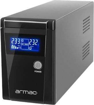 UPS Armac Line-In 850VA Office 850E LCD 2xPL nepārtrauktas barošanas avots UPS