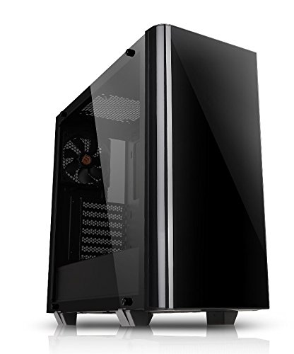 Thermaltake View 21 Tempered Glass Edition - black - window Datora korpuss