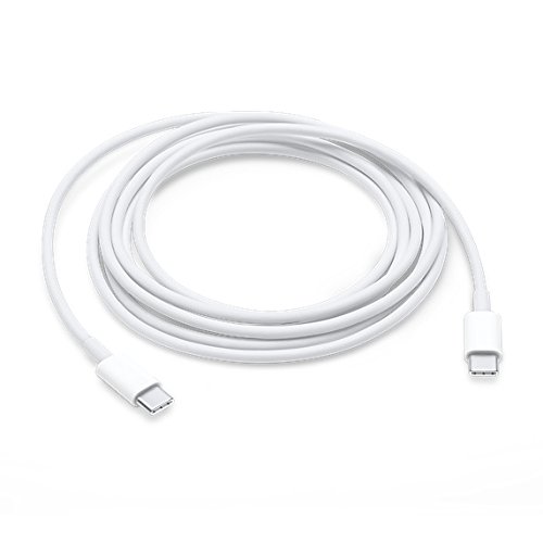 Apple MLL82 USB Type-C uz USB Type-C Datu Uzlādes Kabelis 2m Balts (OEM) USB kabelis