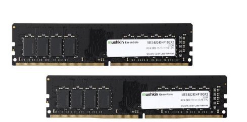 Mushkin DDR4 32 GB 2400-CL17 - Dual-Kit - Essentials operatīvā atmiņa