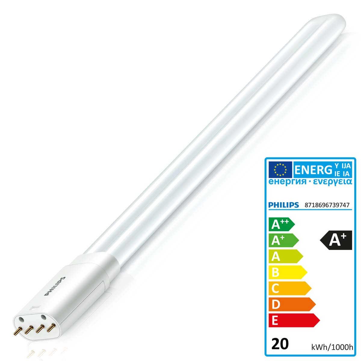 Philips CorePro LED PL-L HF 16,5W 840 - 4000K 4P 2G11 apgaismes ķermenis