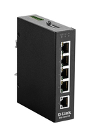 DIS?100G?5W Unmanaged L2 Gigabit Ethernet (10/100/1000) Schwarz (DIS-100G-5W) datortīklu aksesuārs