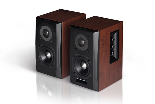 Edifier S350DB Speaker type 2.1, 3.5mm/Bluetooth/Optical/Coaxial, Bluetooth version 4.0, Brown, 150 W datoru skaļruņi