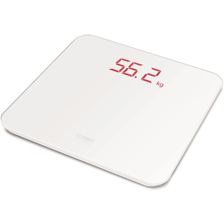Scales Caso BS1 Maximum weight (capacity) 200 kg, Accuracy 100 g, 1 user(s), White 4038437034127 Svari