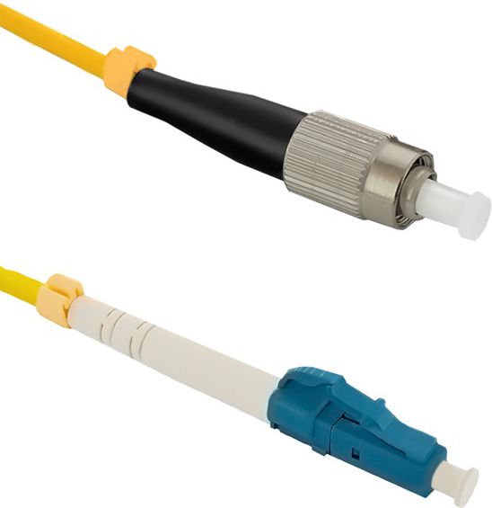 Optic patchcord LC/UPC-  FC/UPC SM9/125 G652D 15 kabelis, vads