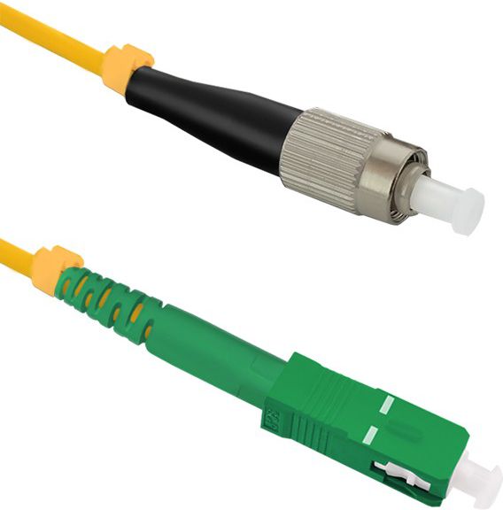 Optic patchcord FC/UPC-  SC/APC SM9/125 G652D 15 kabelis, vads