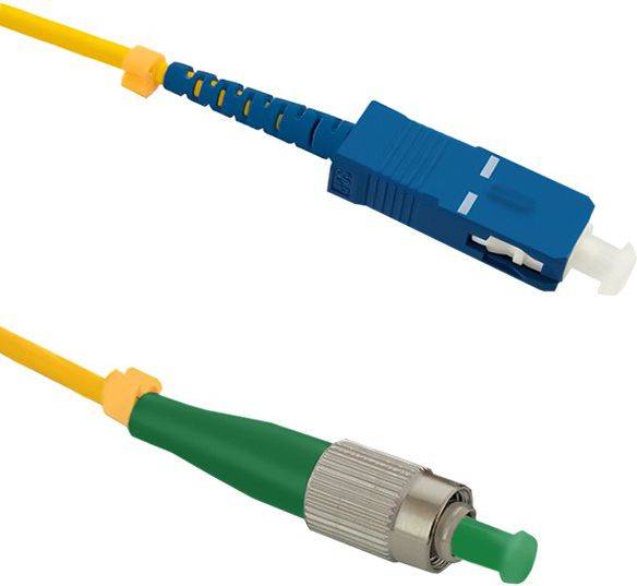 Optic patchcord FC/APC-  SC/UPC SM9/125 G652D 15 kabelis, vads