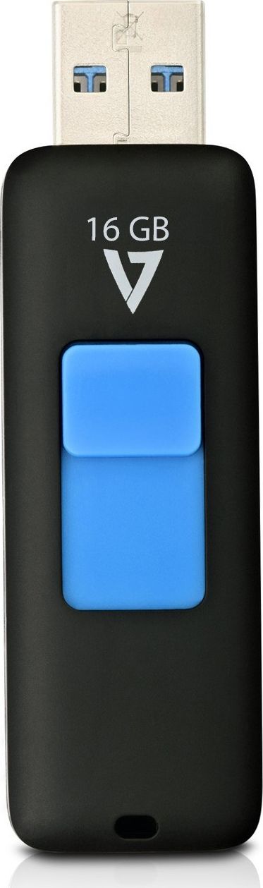 Pendrive V7 16GB USB 3.0 BLACK (VF316GAR-3E) USB Flash atmiņa