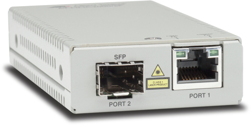 Allied Telesis 10/100/1000T TO SFP Multi Reg.  Media Converter 767035218632 tīkla iekārta