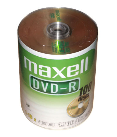 MAXELL DVD-R 4,7GB 16X SP*100 275733.30.TW matricas