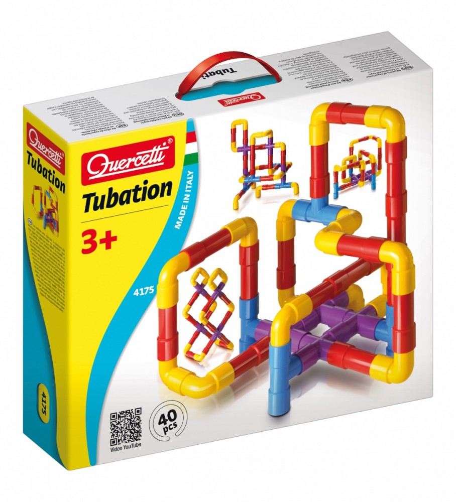 Jigsaw Puzzle Tubation 40 elements konstruktors