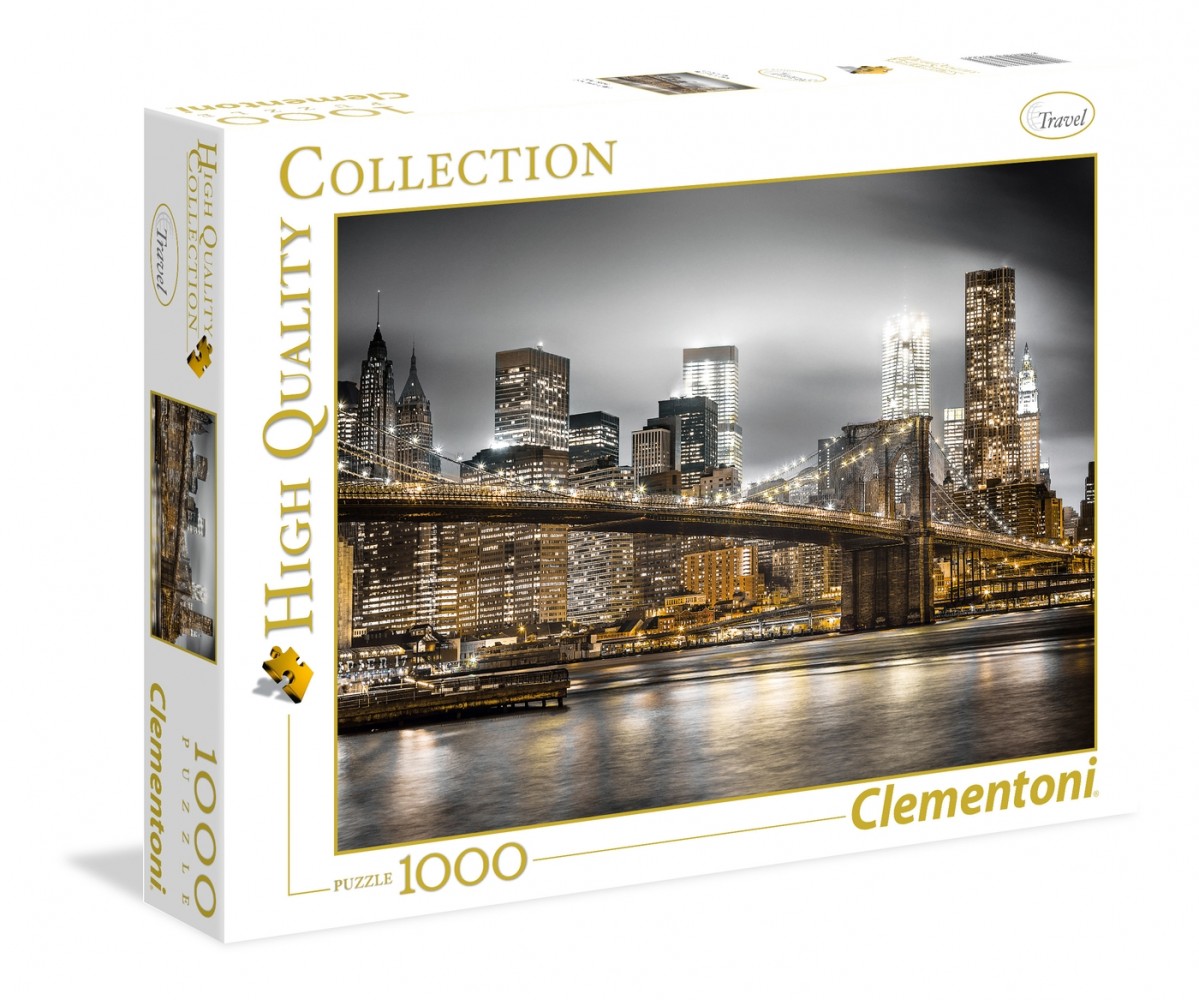 Clementoni 1000 Elements New York - GXP-591670 puzle, puzzle