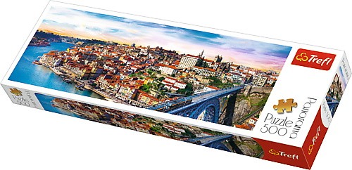 Trefl Puzzle, 500 pieces. Panorama - Porto, Portugal puzle, puzzle