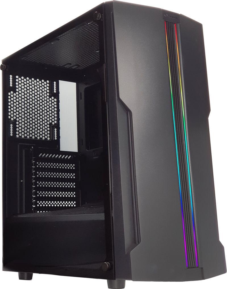 Xilence Gehause Performance C X5 schwarz m. Fenster RGB Datora korpuss