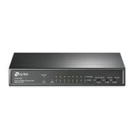TP-LINK Switch TL-SF1009P Unmanaged, Desktop, 10/100 Mbps (RJ-45) ports quantity 9, PoE+ ports quantity 8 komutators
