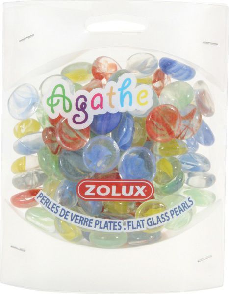 Zolux Kamyki szklane Agathe mix 1106914 (3336023575421)
