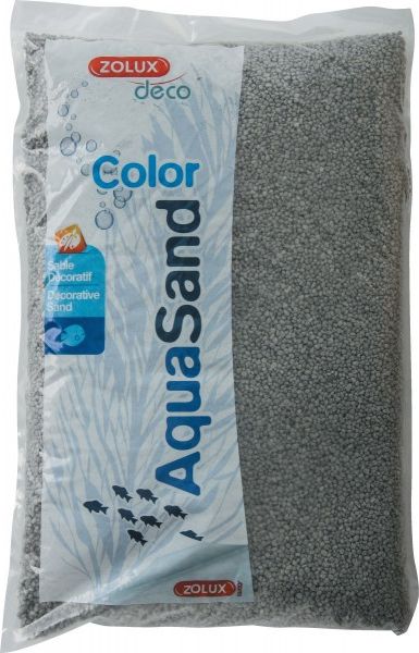 Zolux Aquasand Color pastelowa szarosc 5kg 4961211 (3336023462172)