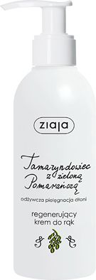 Ziaja Regenerujacy krem do rak tamaryndowiec z zielona pomarancza 200ml Z388 (5901887037187) kosmētika ķermenim