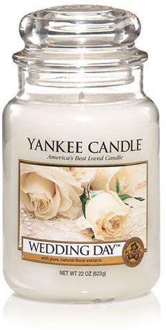 Yankee Candle Large Jar duza swieczka zapachowa Wedding Day 623g