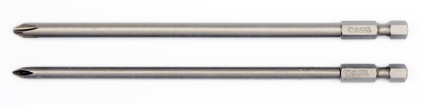 Yato Phillips screwdriver bits Ph1x150mm Ph2x150mm 1/4 2pcs. ( YT-0489 )