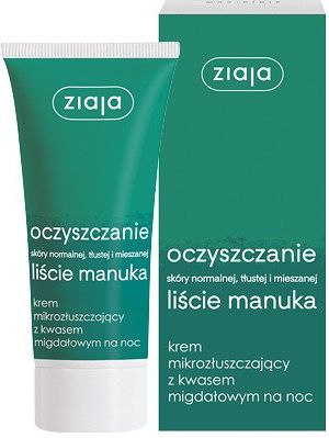 Ziaja Oczyszczanie - Krem z kwasem migdalowym 50ml 9000204 (5901887029144) kosmētika ķermenim