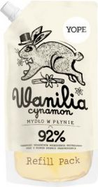 Yope Mydlo w plynie Wanilia Cynamon 500 ml - opakowanie uzupelniajace 5905279370012 (5905279370012)