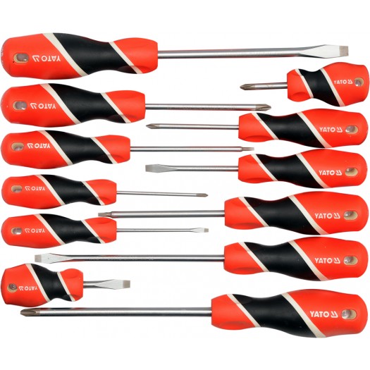 Yato Screwdriver set 12 pcs. (YT-25967)