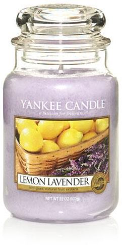 Yankee Candle Large Jar large scented candle Lemon Lavender 623g