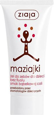 Ziaja Maziajki zel do zebow dla dzieci smak babelkowej coli 50 ml 9001156 (5901887014386) mutes higiēnai