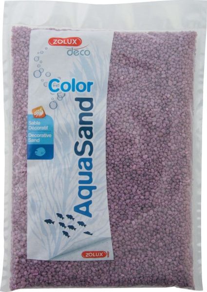 Zolux Aquasand Color liliowy fiolet 5kg 4961220 (3336023462011)