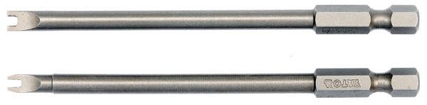 Yato Spanner screwdriver bits No. 4x100mm No. 8x100mm 1/4 2pcs. (YT-0498)