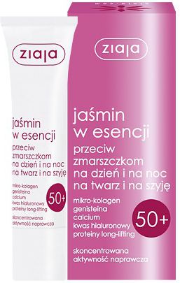 Ziaja Seria Jasminowa Jasmin w esencji przeciw zmarszczkom 50+ 30 ml 9001207 (5901887017004) kosmētika ķermenim