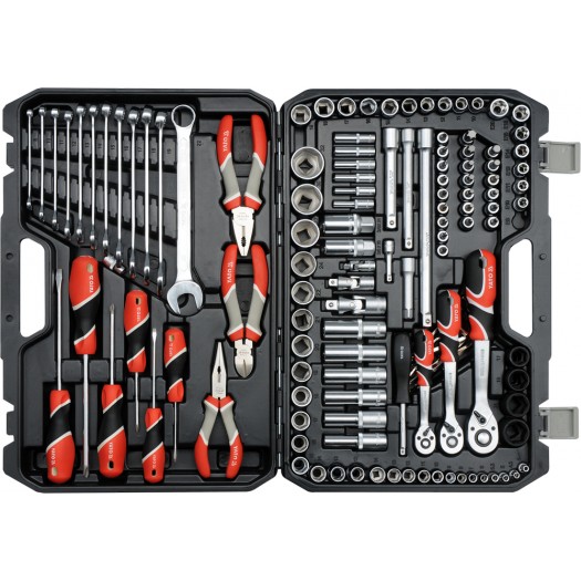 Yato YT-38881 mechanics tool set 129 tools
