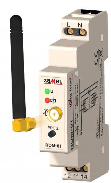 Zamel Radiowy odbiornik modulowy 1-kanalowy - ROM-01 ROM-01 (5903669041825)