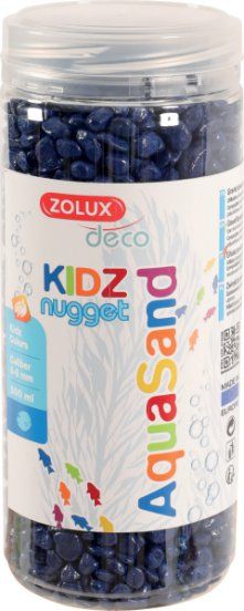Zolux Zwirek Aquasand Kidz Nugget niebieski 500ml 4961194 (3336023462332)
