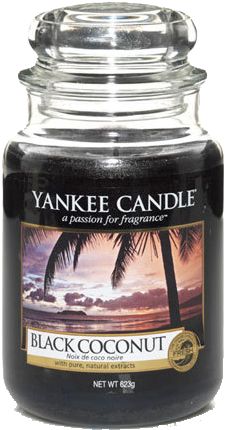 Yankee Candle Large Jar large scented candle Black Coconut 623g