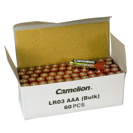 Camelion AAA/LR03, Plus Alkaline, 60 pc(s) Baterija