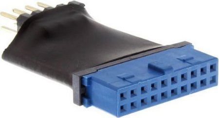 InLine 33449L USB 3.0 USB 2.0 black, Blau Kabelschnittstellen-/adapter (334... kabelis, vads