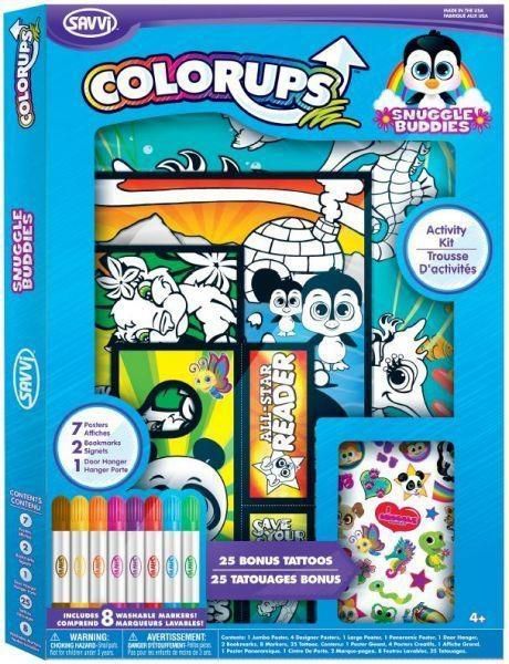 Savvi Colorups Mega Box. Przytulanki  (142826) konstruktors