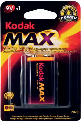 Kodak BATERIA 6LR61 K9V MAX LR61 (30952850) Baterija