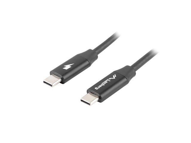 Cable USB-C M/M 2.0 1.8m CA-CMCM-40CU-0018-B Black USB kabelis